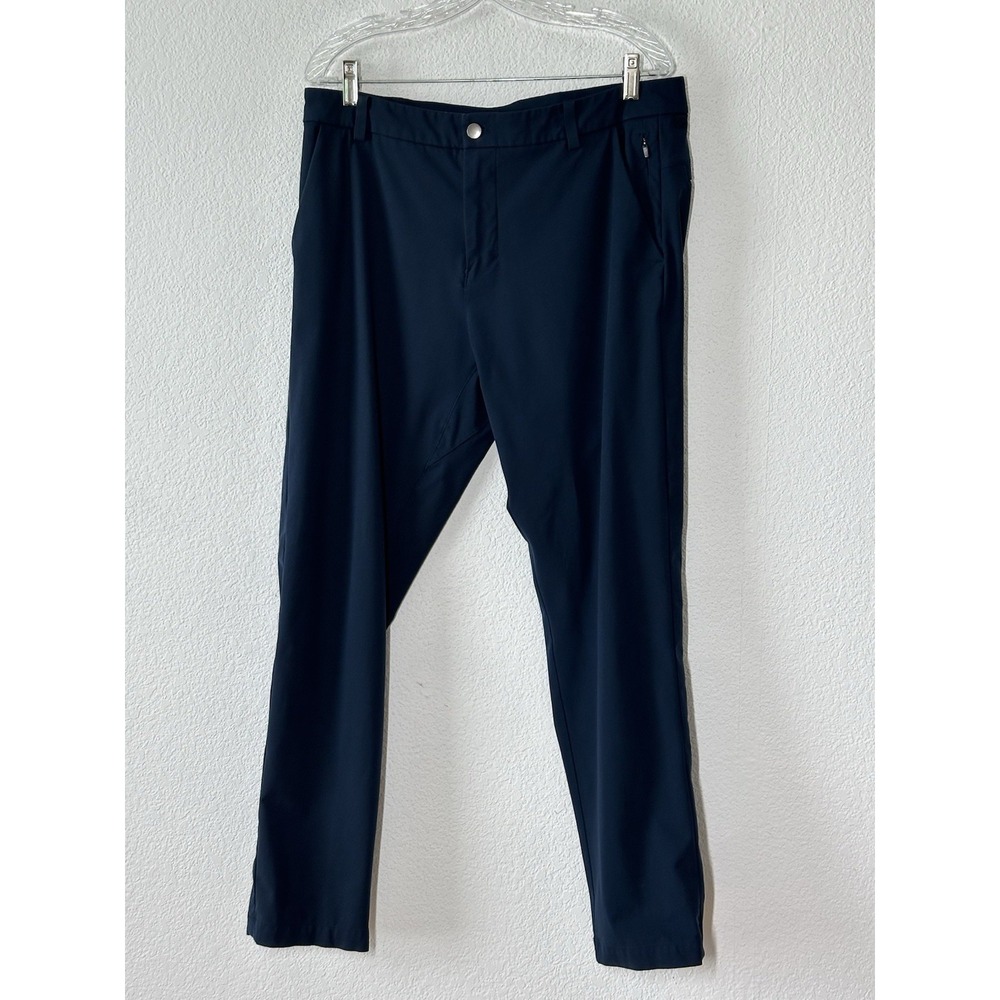 Lululemon‎ Pants Mens 35 X 30.5 Commission Warpstreme Navy Blue